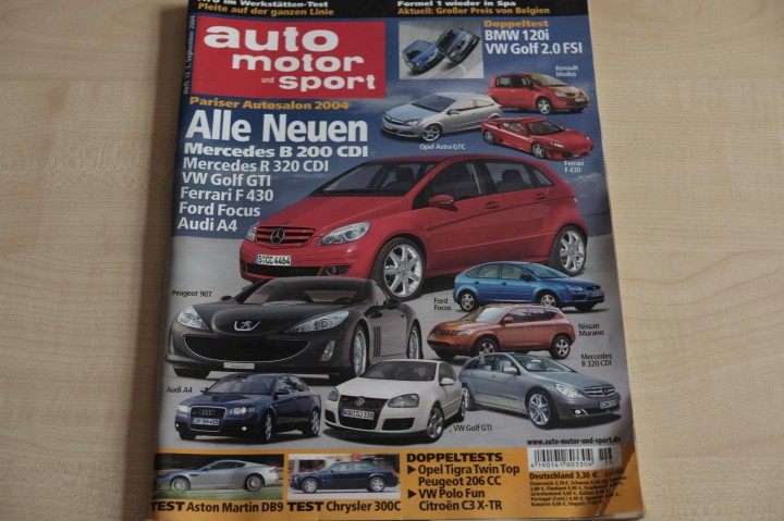 Deckblatt Auto Motor und Sport (19/2004)